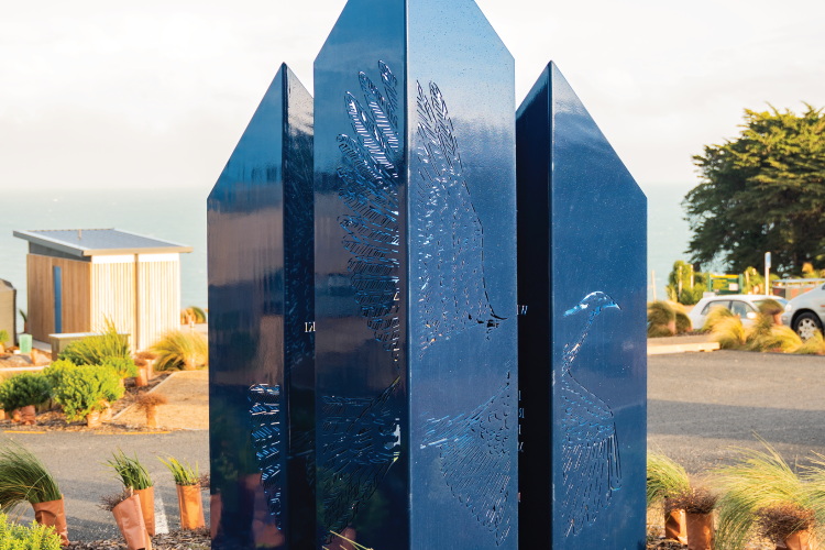Tunnel Beach Sculpture