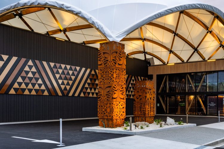 Pounamu Pathways Exterior