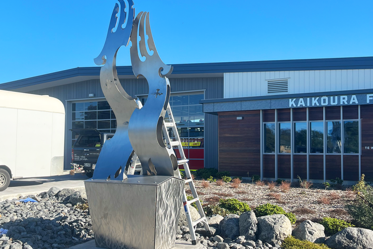 Kaikoura Fire Station Pou 